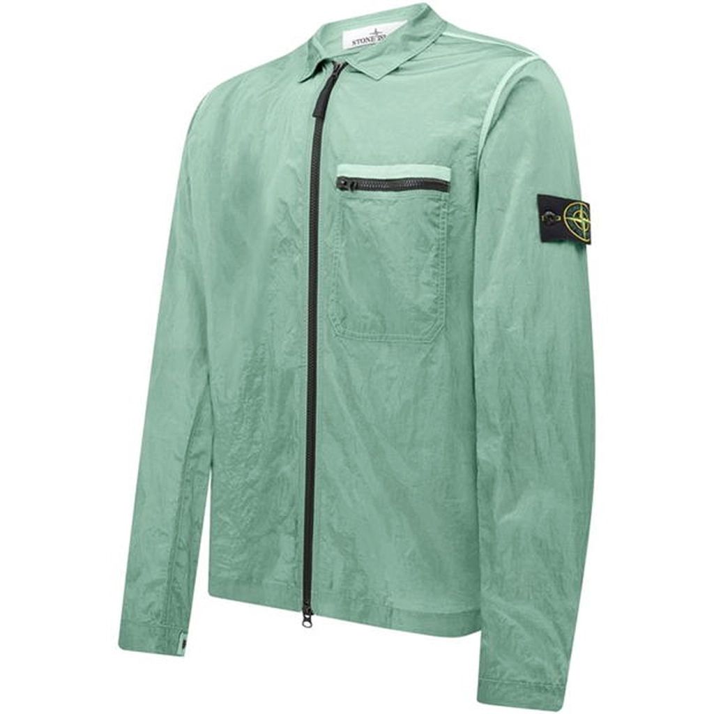 Stone Island Nylon Metal Overshirt - Green